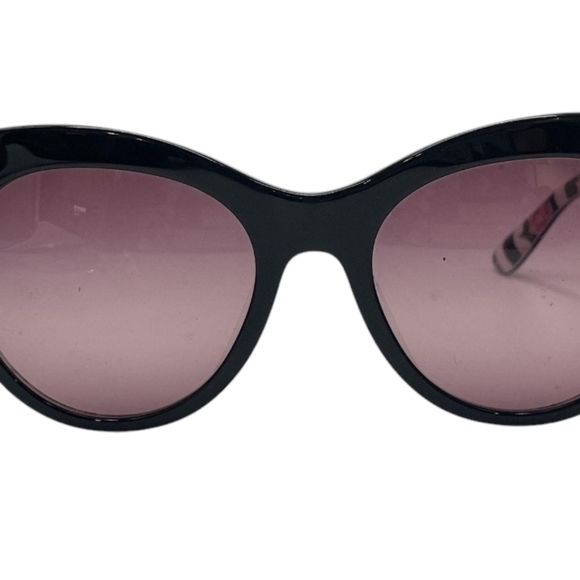Dolce and Gabbana Black and Floral Cat Eye Sunglasses - Picture 2 of 8